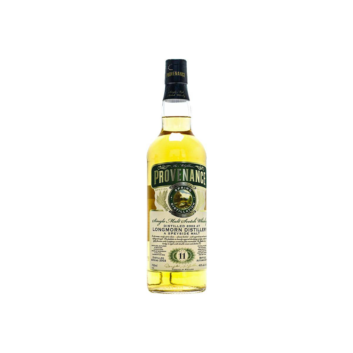 Longmorn McGibbon's Provenance 2003 11 Years Single Malt Whisky
