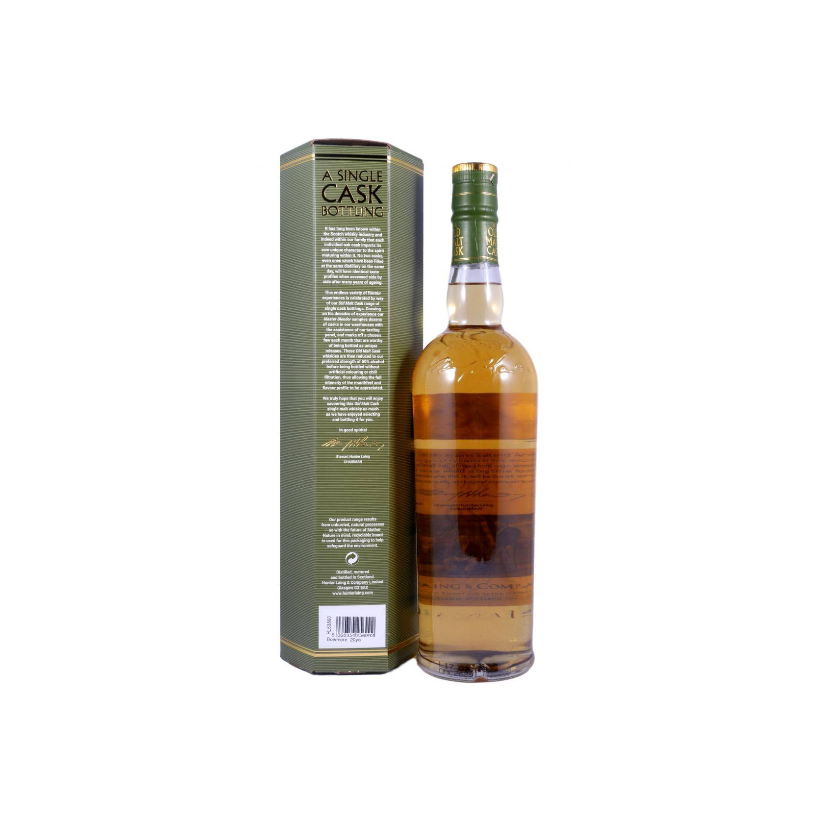 Bowmore Old Malt Cask 1996 20 Years Single Malt Whisky 3
