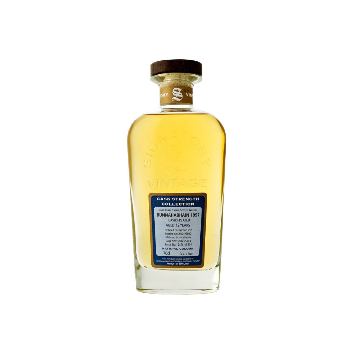 Bunnahabhain Cask Strength Collection 1997 12 Years Single Malt Whisky