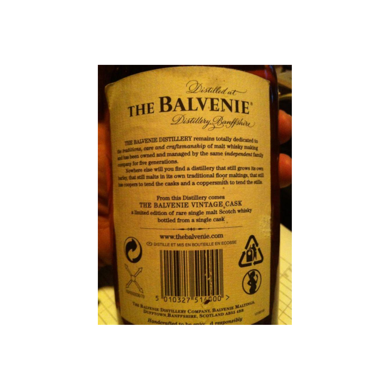 The Balvenie 1978 30 Years Single Malt Whisky 2
