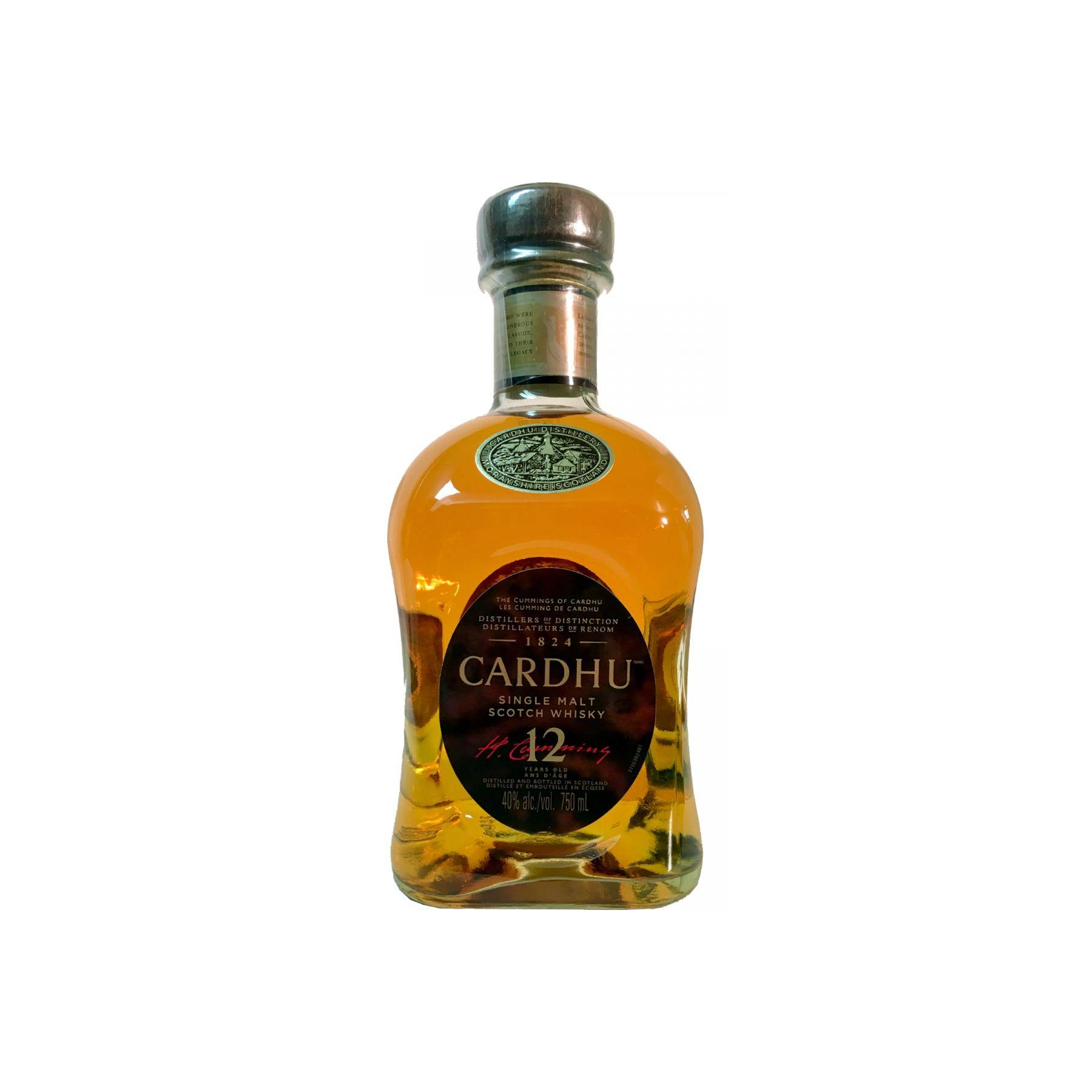 Cardhu 12 Years Single Malt Whisky