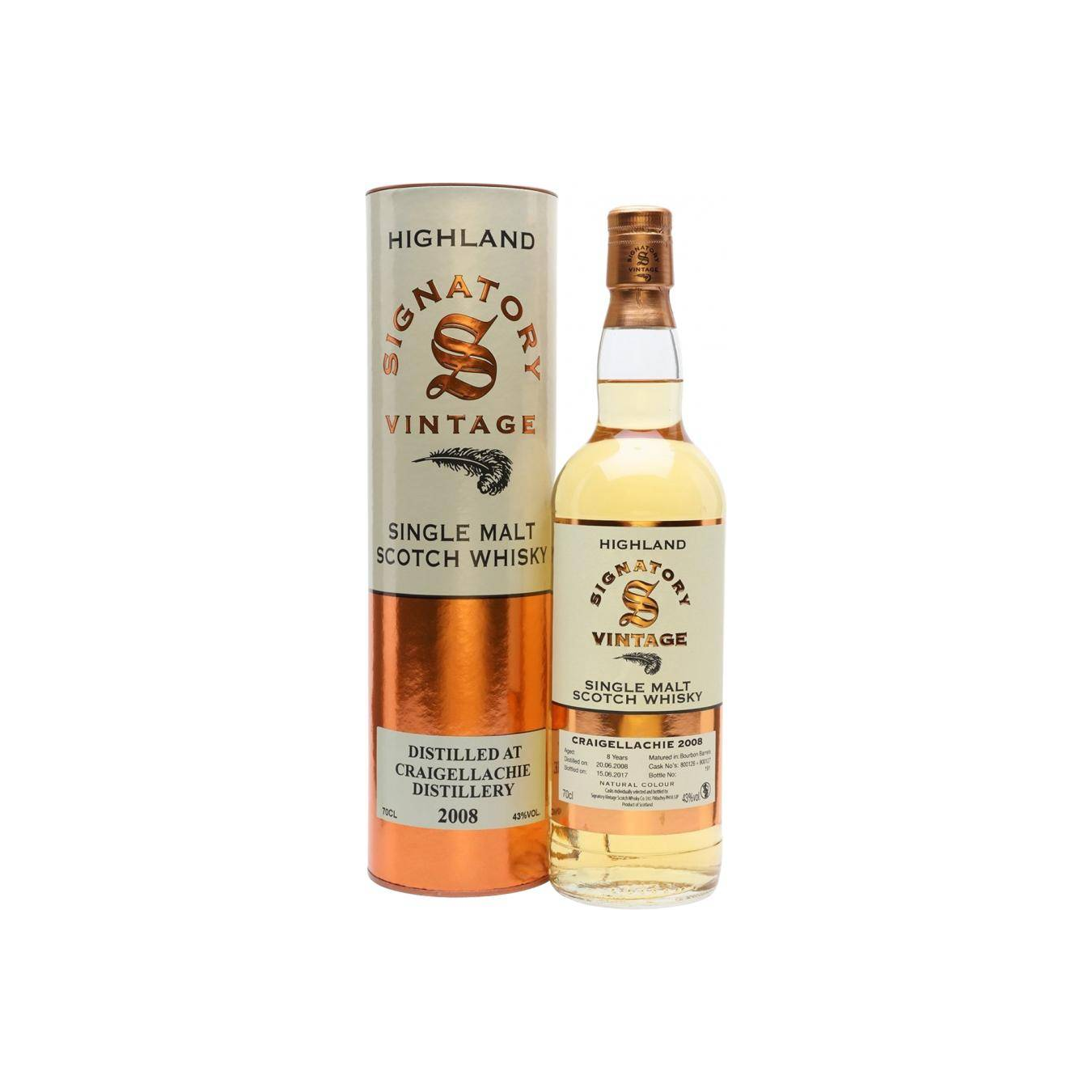 Craigellachie Vintage Collection 2008 8 Years Single Malt Whisky 2