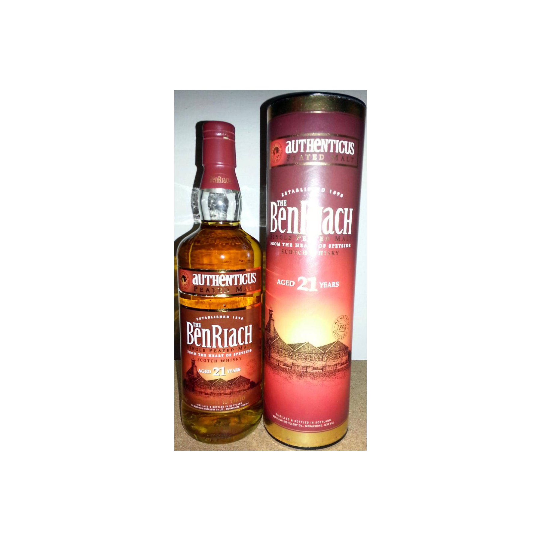 BenRiach 21 Years Single Malt Whisky 2