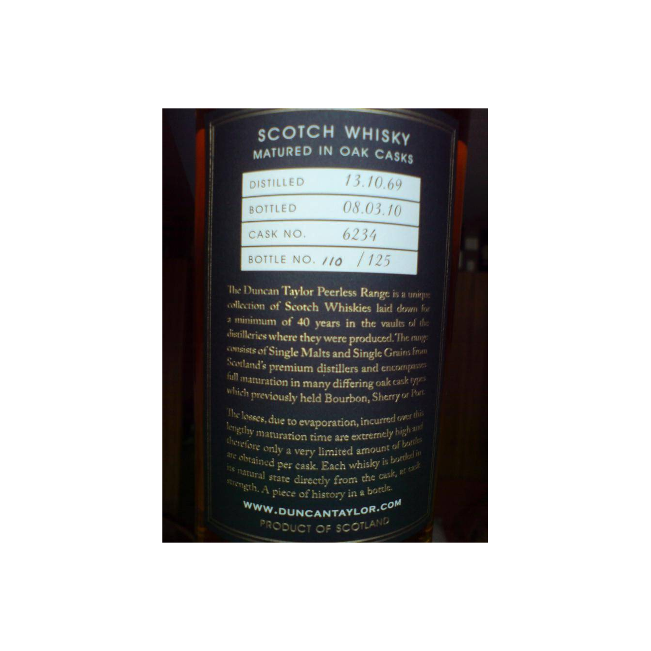 Glen Grant 1969 40 Years Single Malt Whisky 2