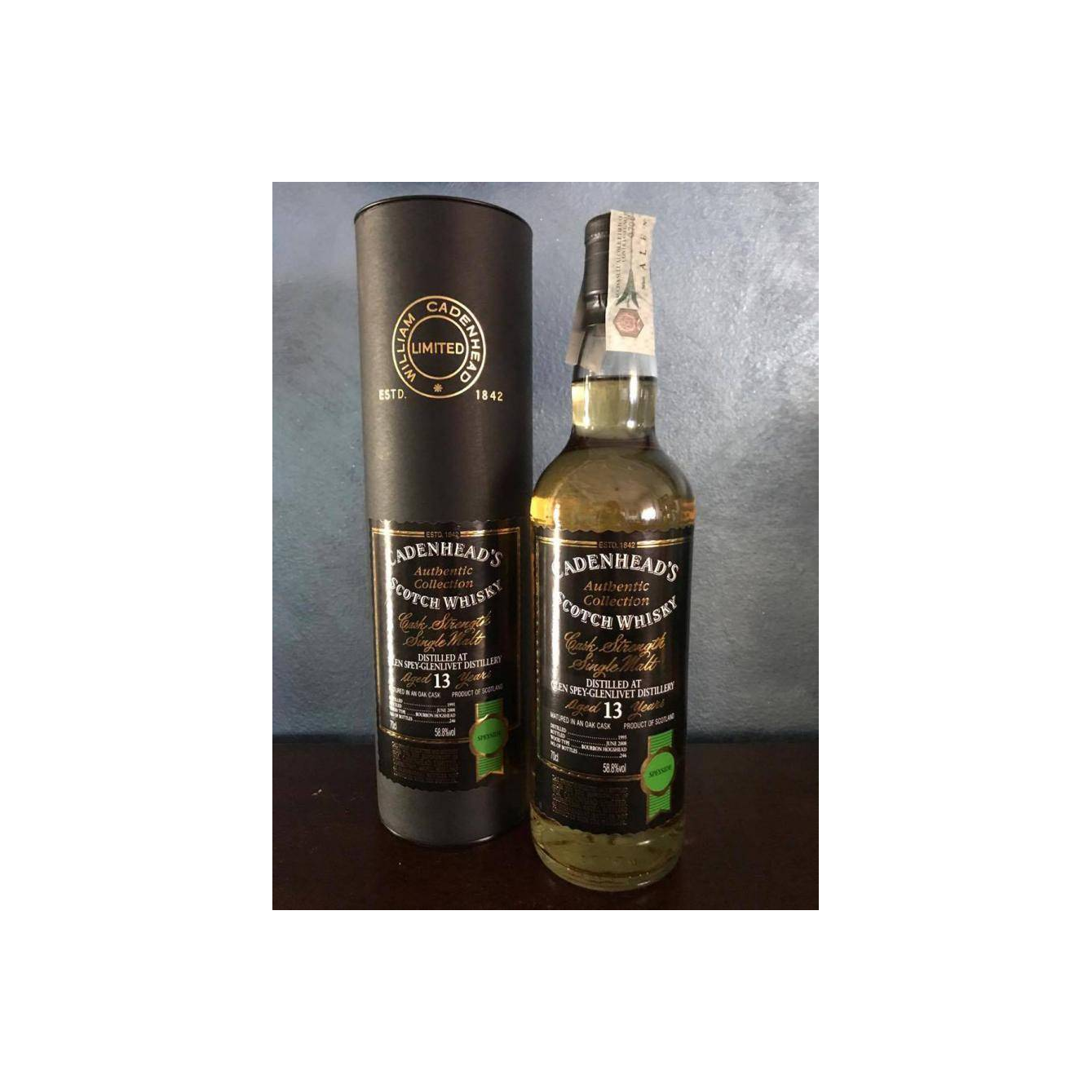 Glen Spey Authentic Collection 1995 13 Years Single Malt Whisky 2