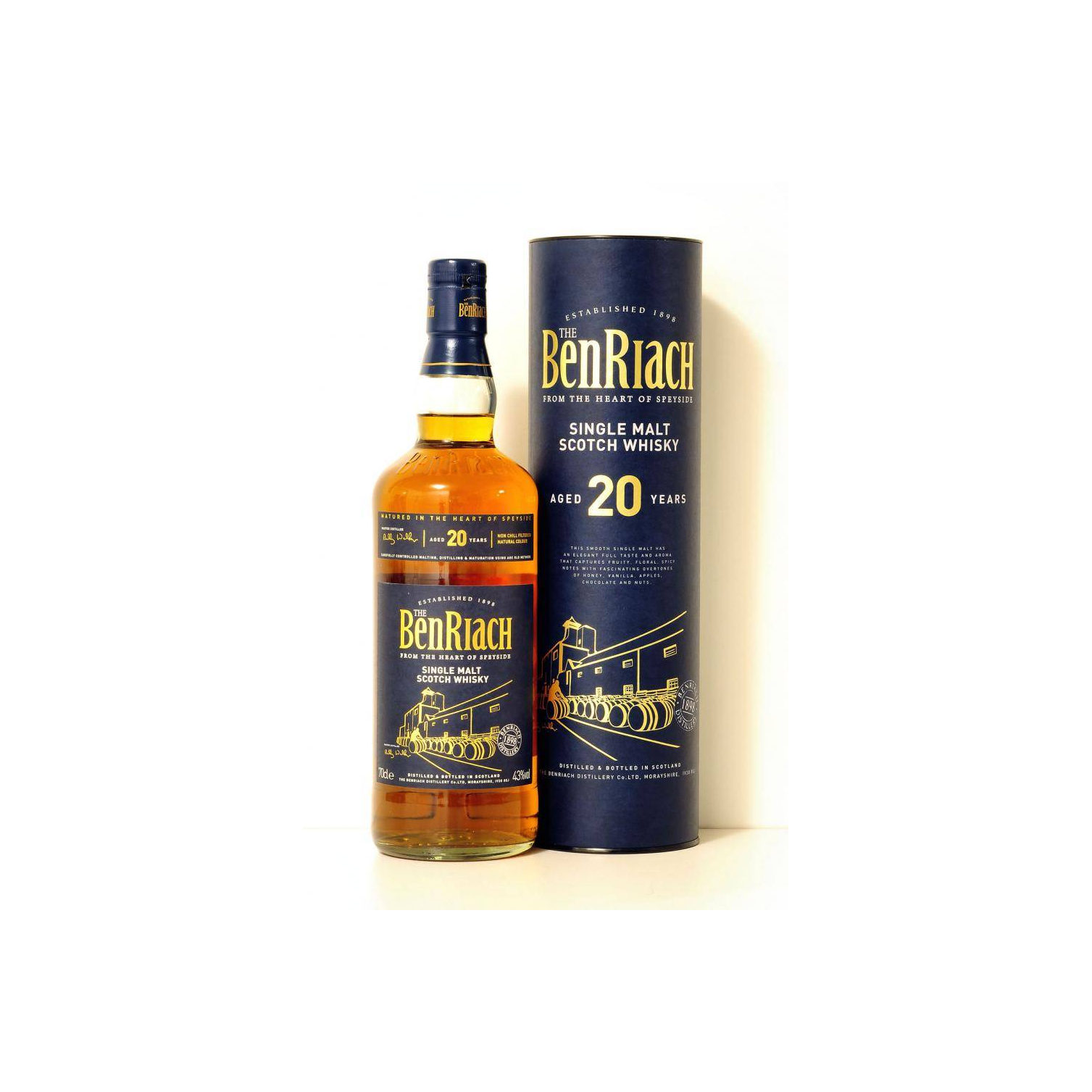 BenRiach 20 Years Single Malt Whisky 2