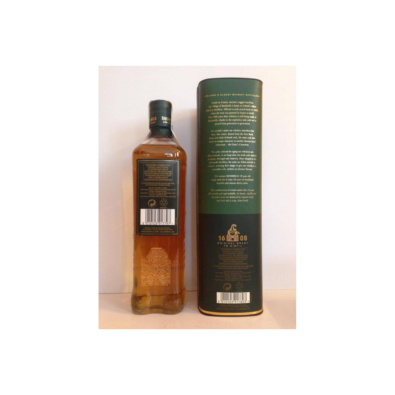 Bushmills 10 Years Single Malt Whisky 3