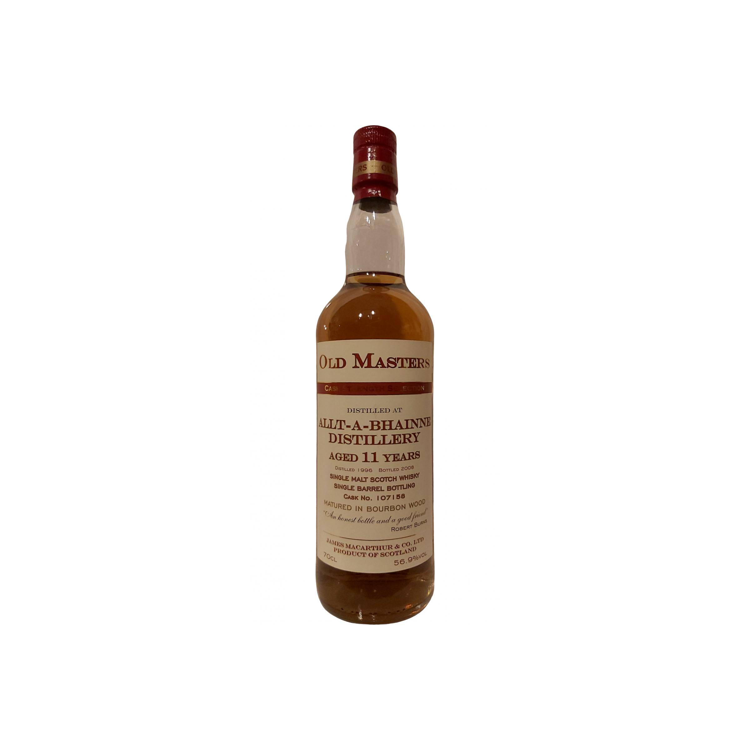 Allt-A-Bhainne 1996 11 Years Single Malt Whisky