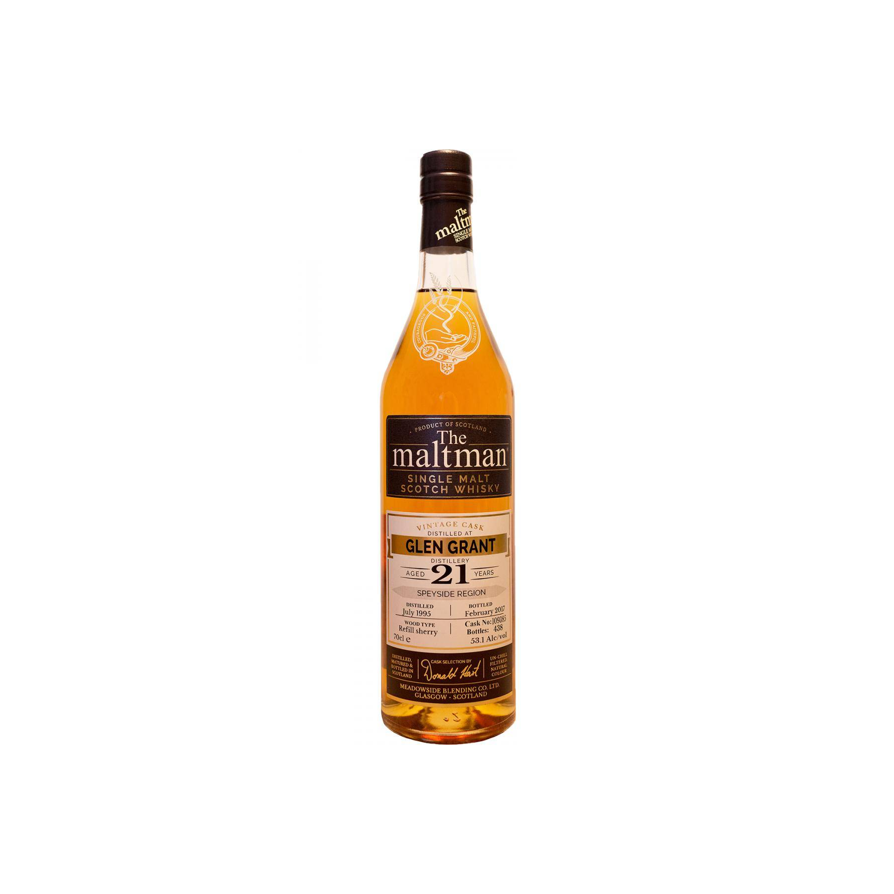 Glen Grant 1995 21 Years Single Malt Whisky 2