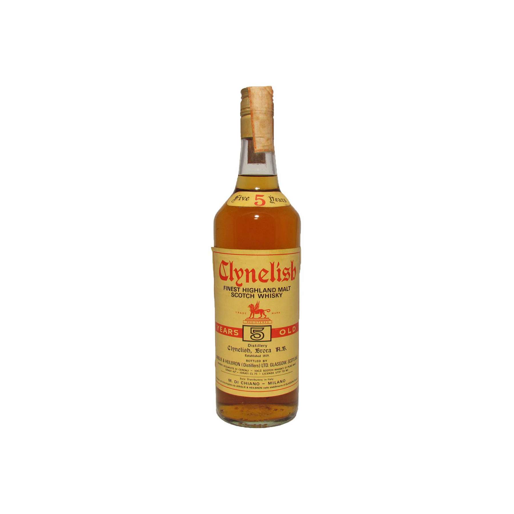 Clynelish 5 Years Single Malt Whisky