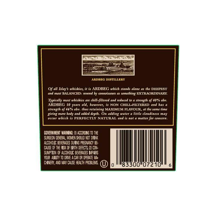 Ardbeg 10 Years Single Malt Whisky 3