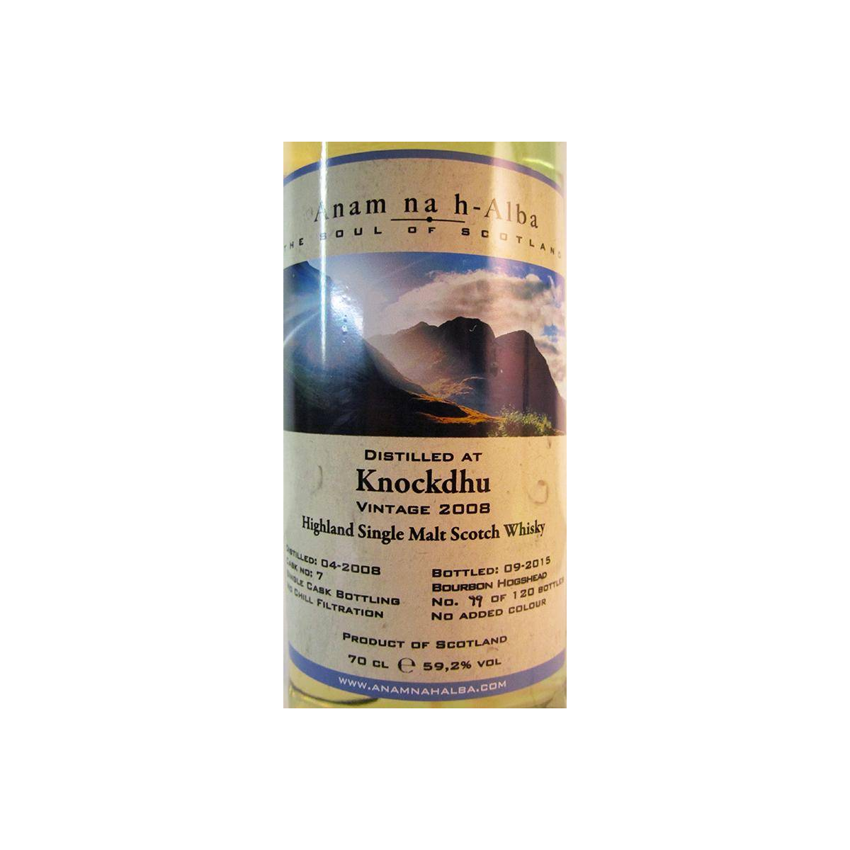 The Knockdhu 2008 7 Years Single Malt Whisky 2