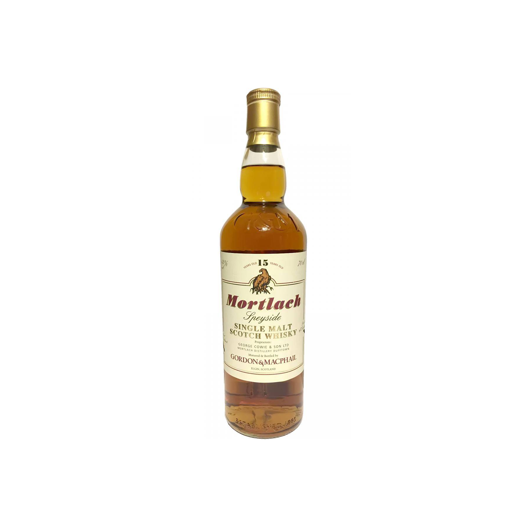 Mortlach Licensed Bottling 15 Years Single Malt Whisky