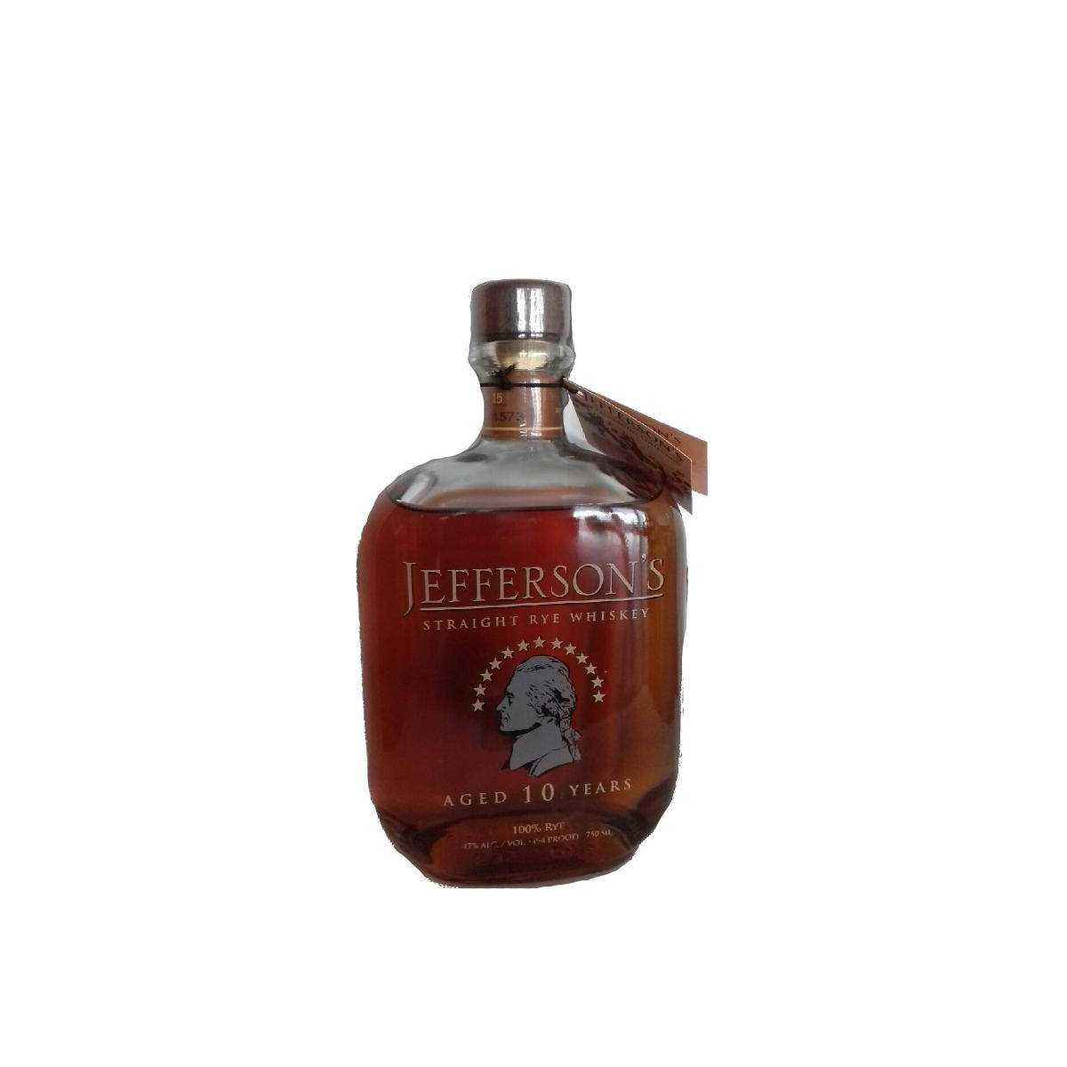 Jefferson's 10 Years Rye Whisky