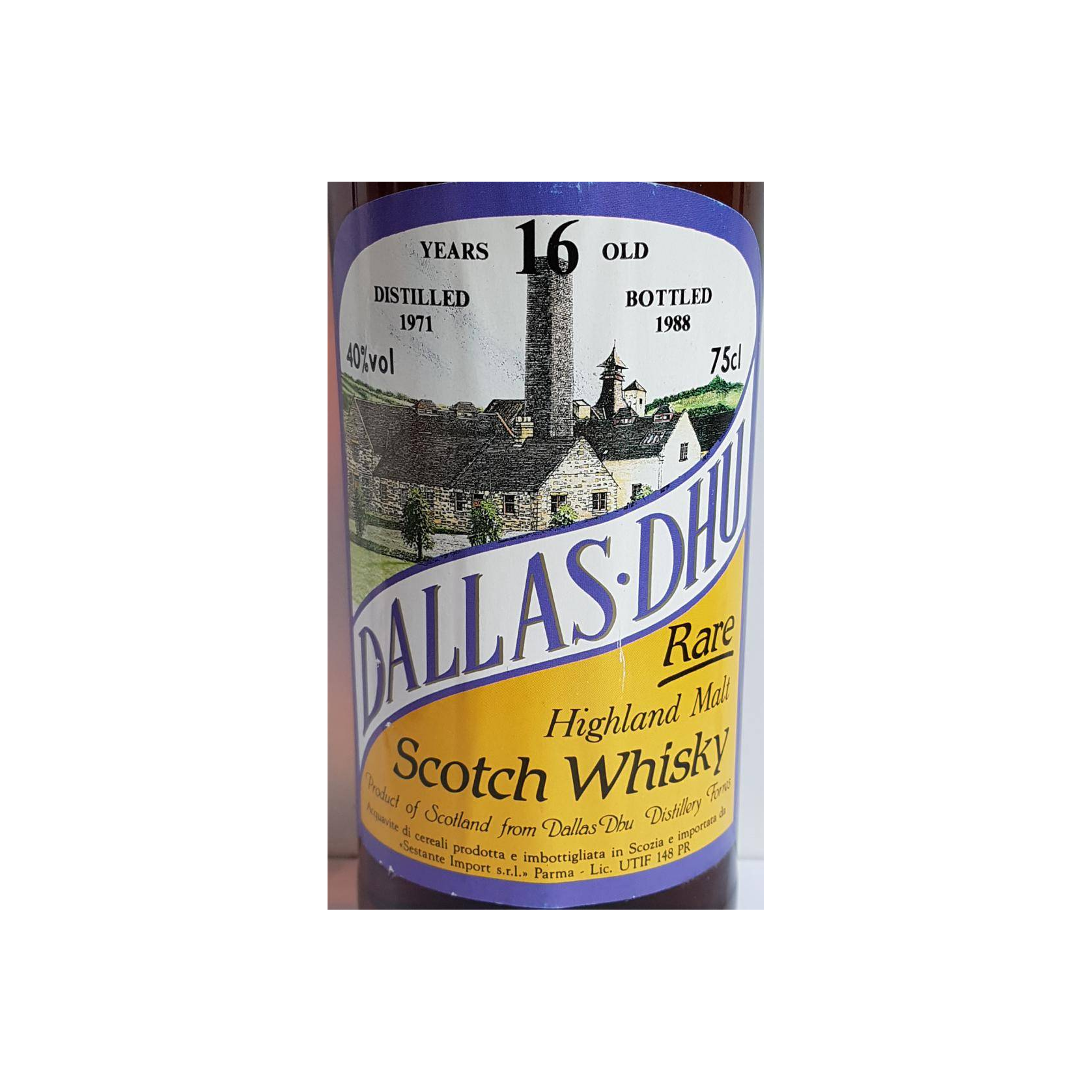 Dallas Dhu 1971 16 Years Single Malt Whisky 2