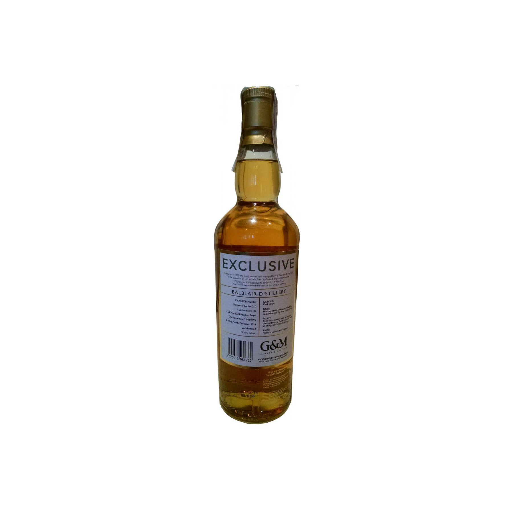 Balblair 1996 18 Years Single Malt Whisky 2