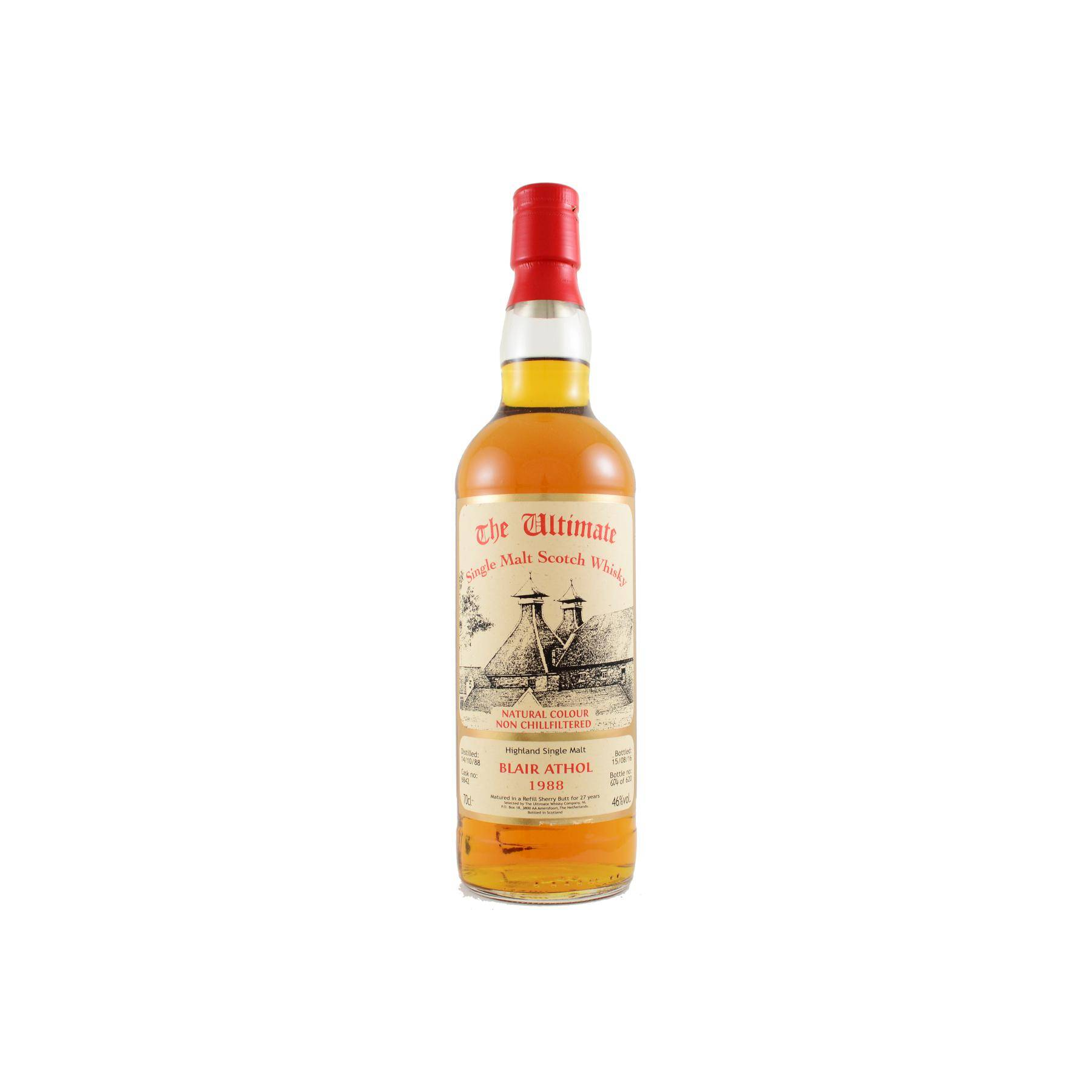 Blair Athol The Ultimate 1988 27 Years Single Malt Whisky