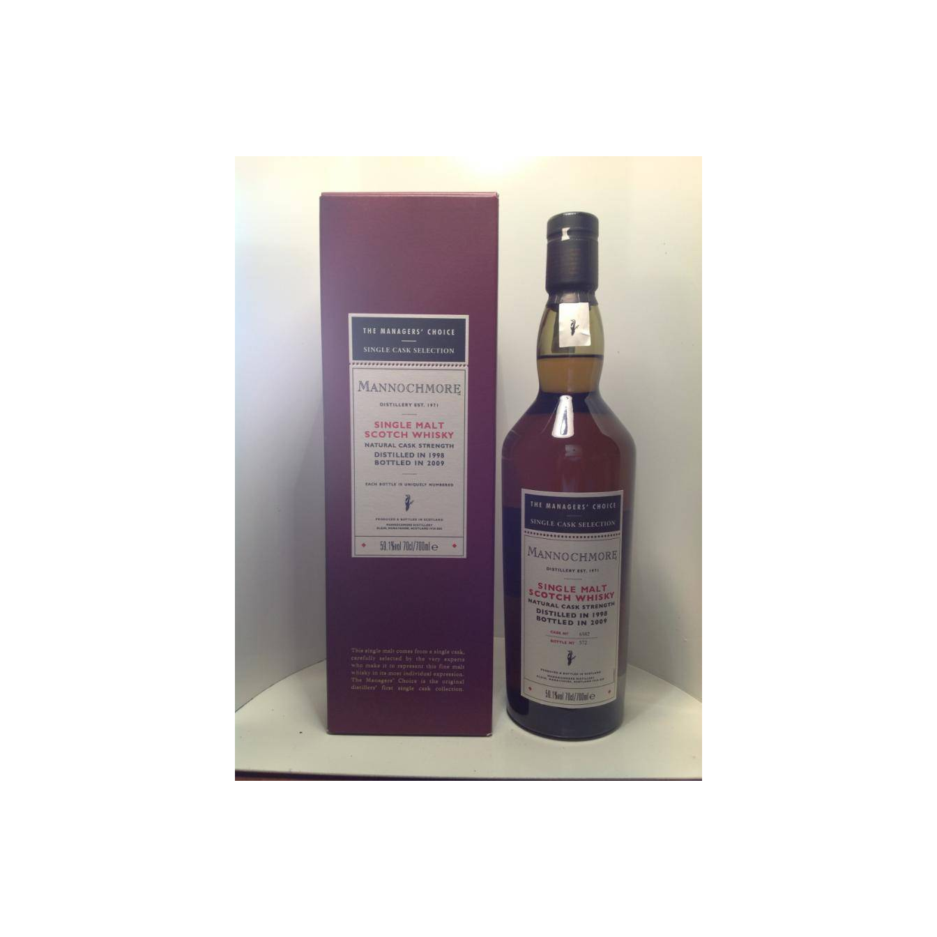 Mannochmore 1998 10 Years Single Malt Whisky 2