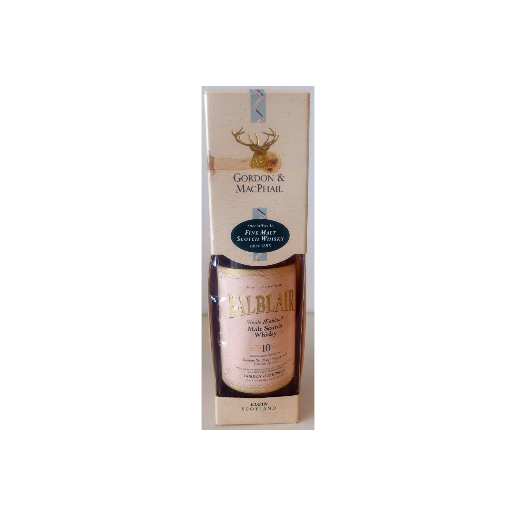 Balblair Licensed Bottling 10 Years Single Malt Whisky 3