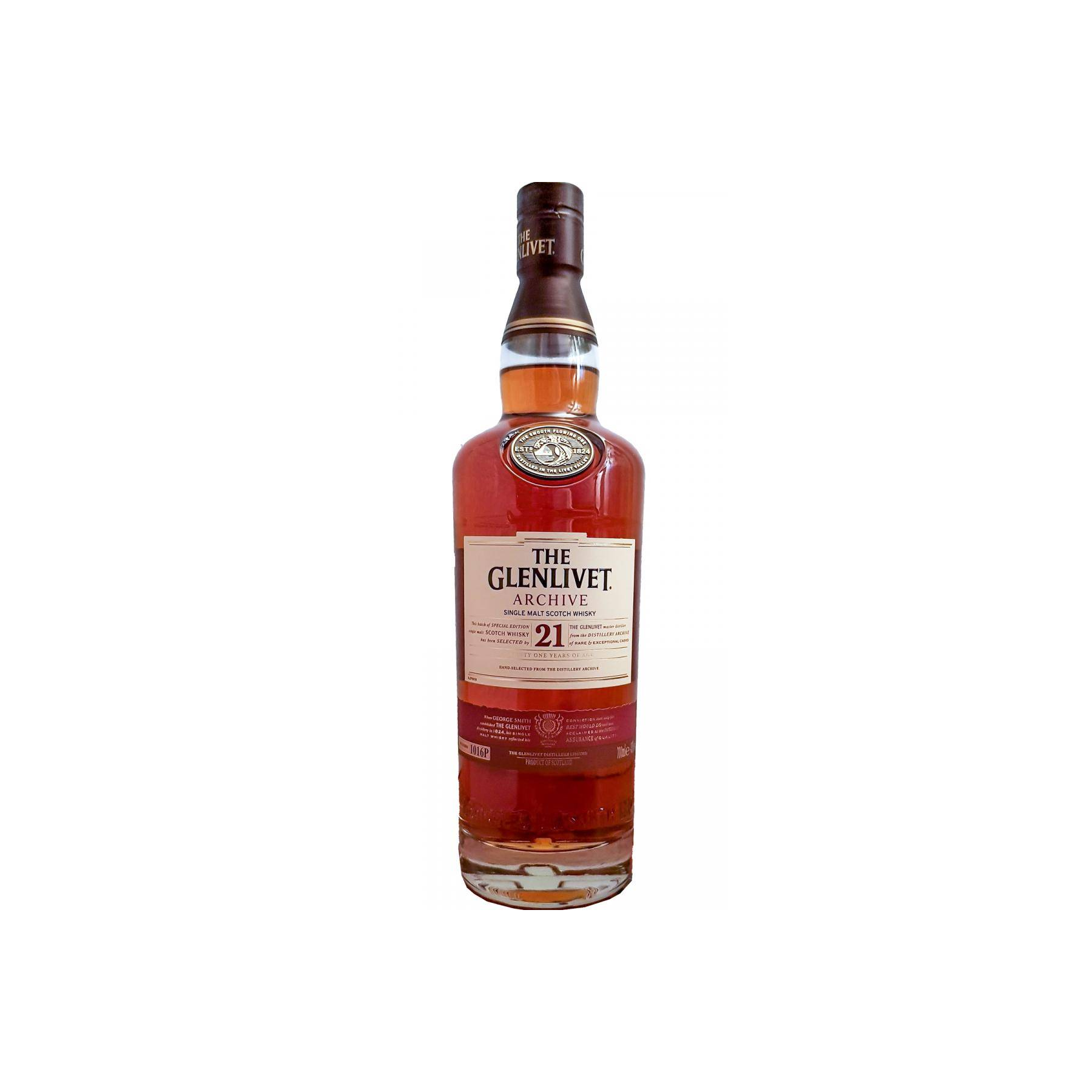 The Glenlivet 21 Years Single Malt Whisky