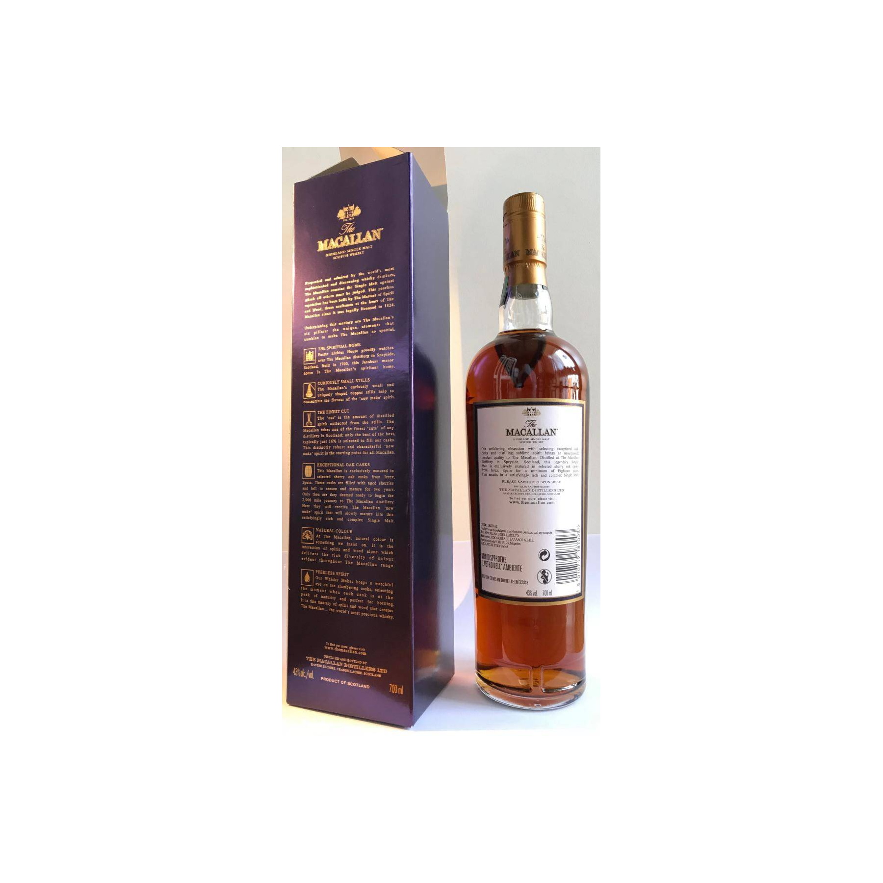 The Macallan Sherry Cask 18 Years Single Malt Whisky 3