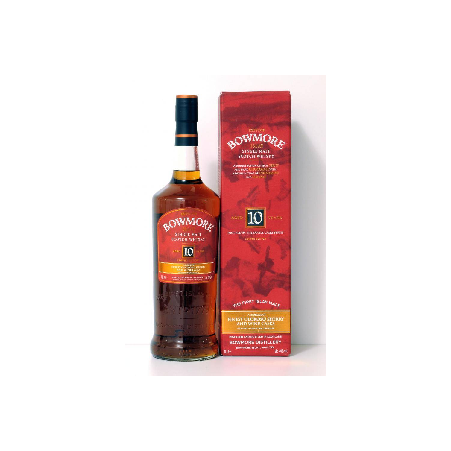 Bowmore 10 Years Single Malt Whisky 3