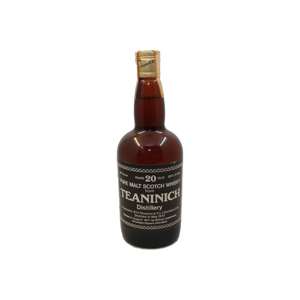 Teaninich 1957 20 Years Single Malt Whisky