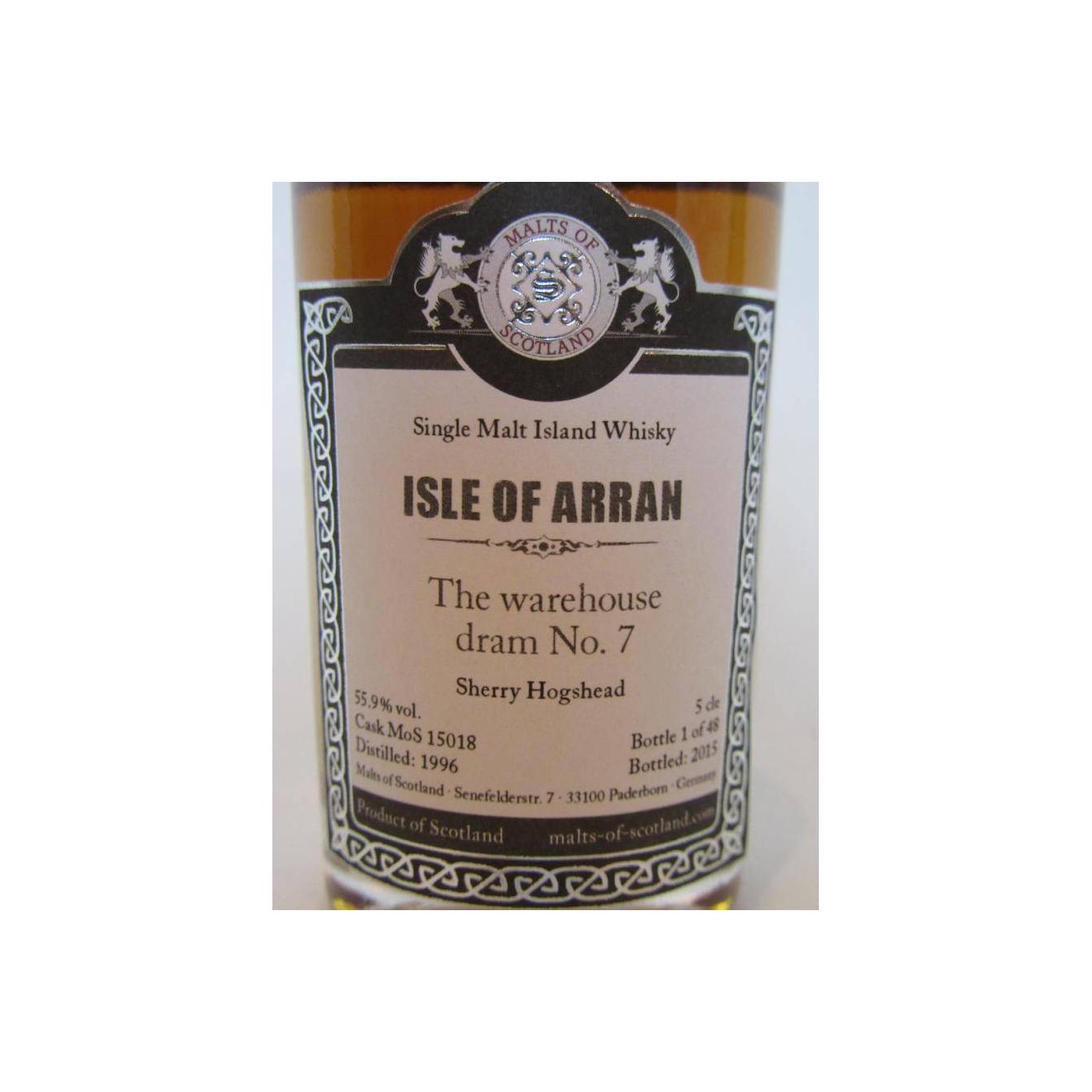 Arran 1996 19 Years Single Malt Whisky 3