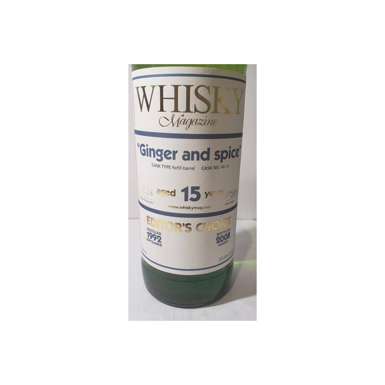 The Scotch Malt Whisky Society 1992 15 Years Single Malt Whisky 2