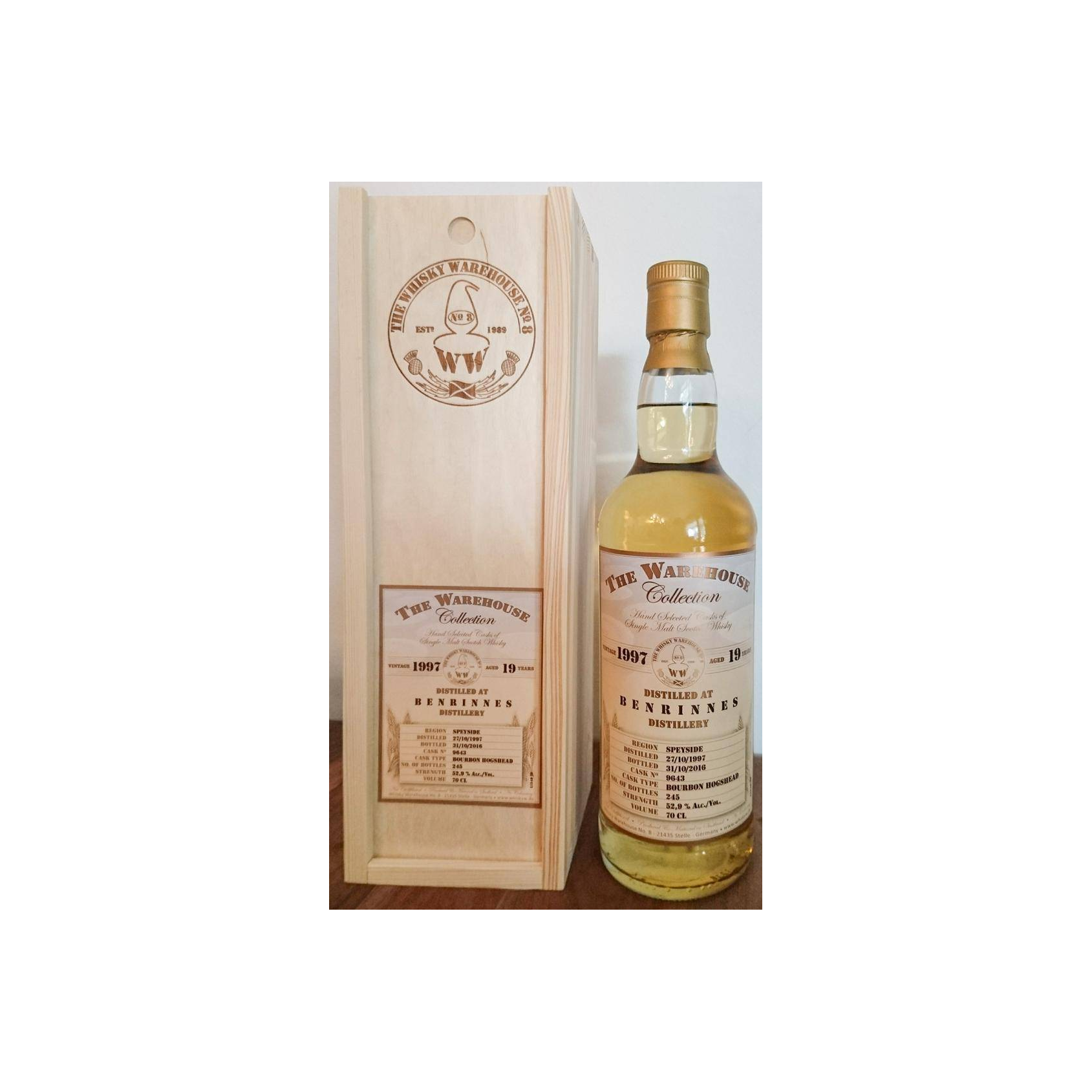Benrinnes 1997 19 Years Single Malt Whisky 2