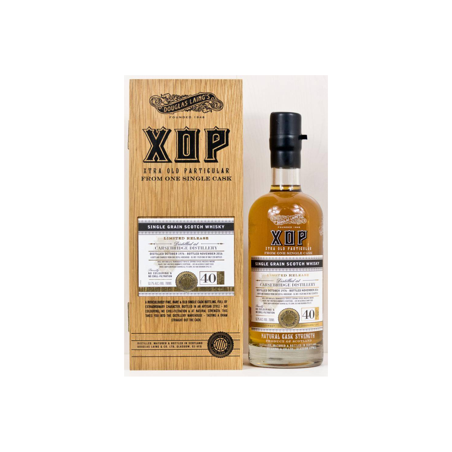 Carsebridge 1976 40 Years Single Grain Whisky 2