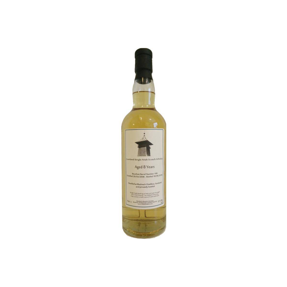 Bladnoch Private Bottling 2008 8 Years Single Malt Whisky