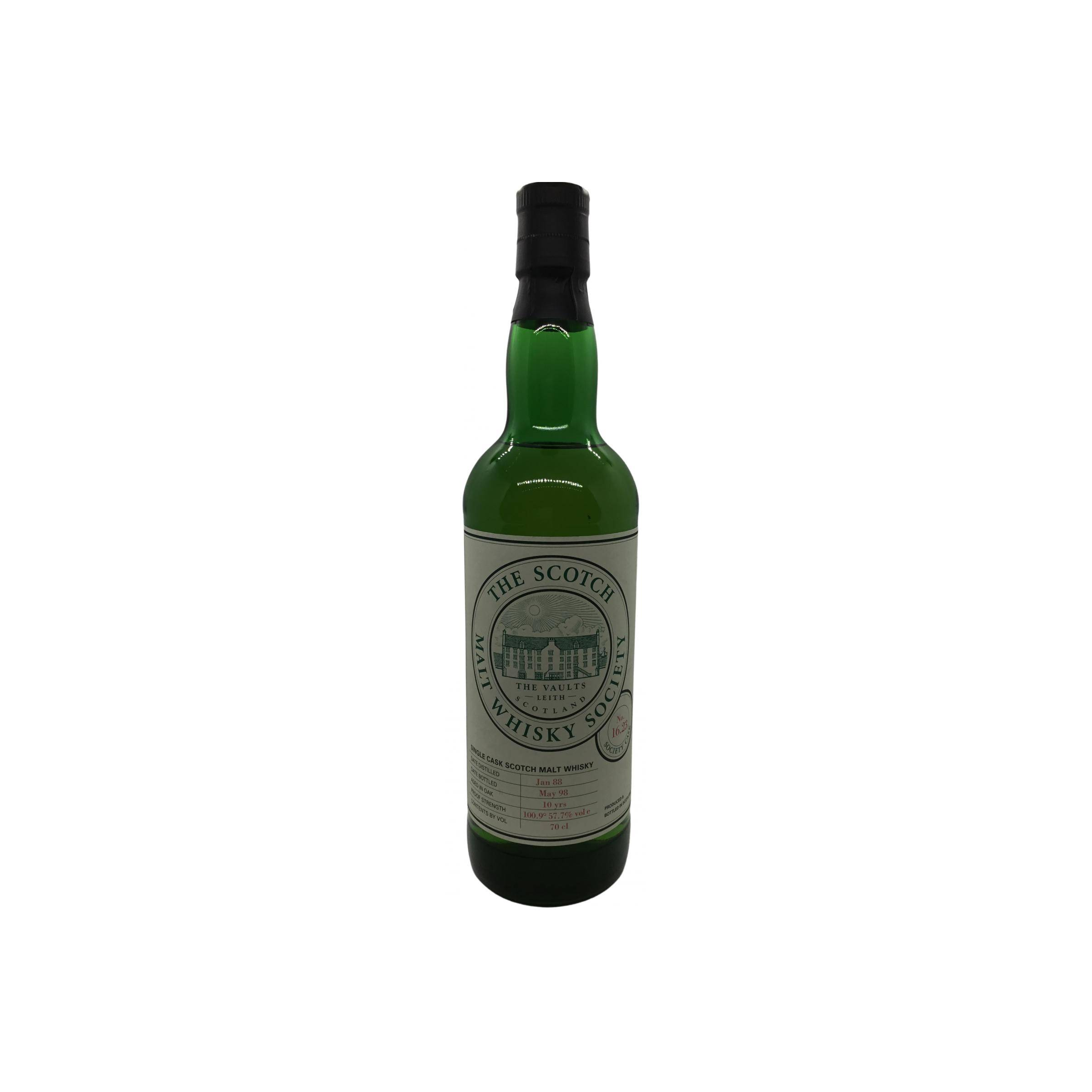 The Scotch Malt Whisky Society 1988 10 Years Single Malt Whisky