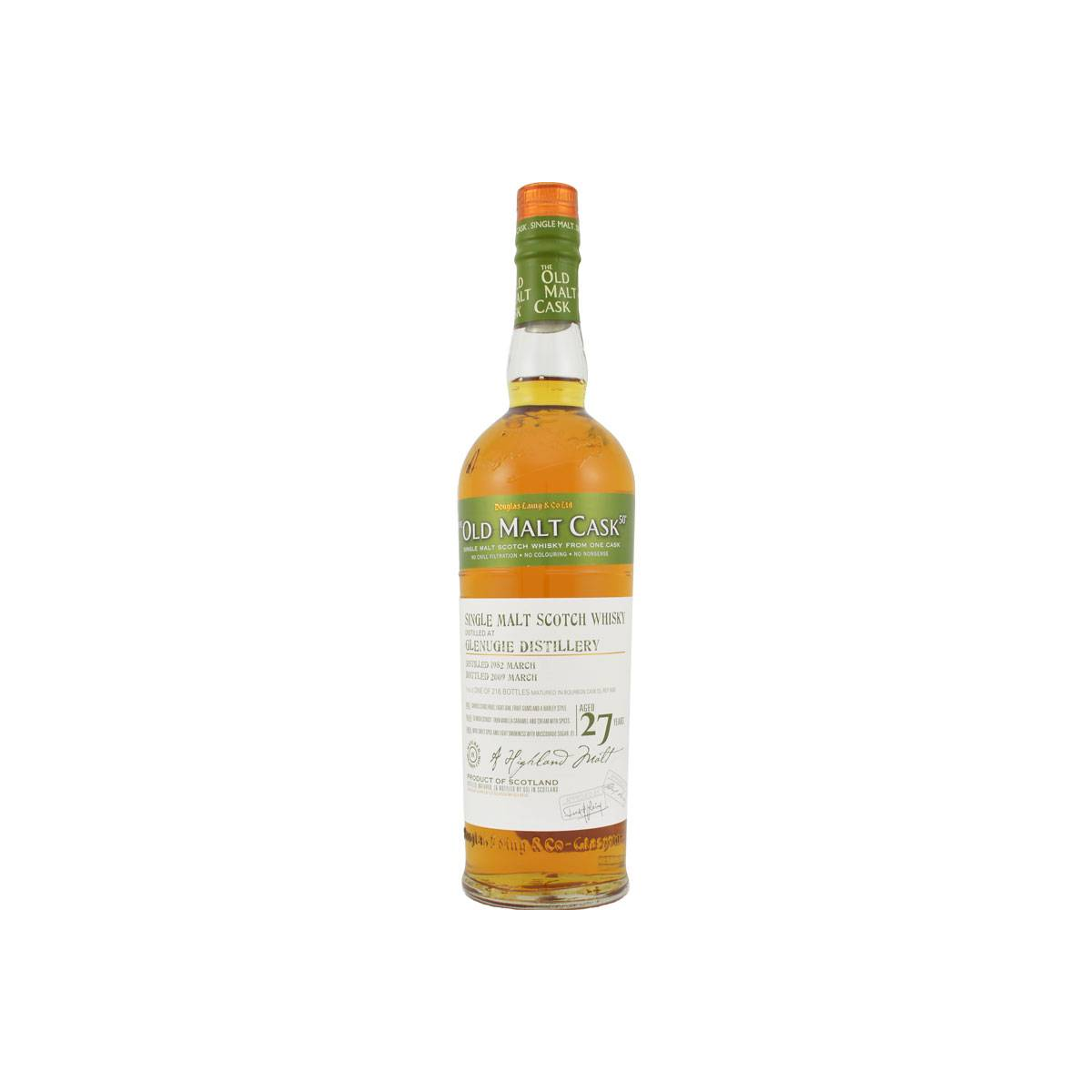 Glenugie Old Malt Cask 1982 27 Years Single Malt Whisky