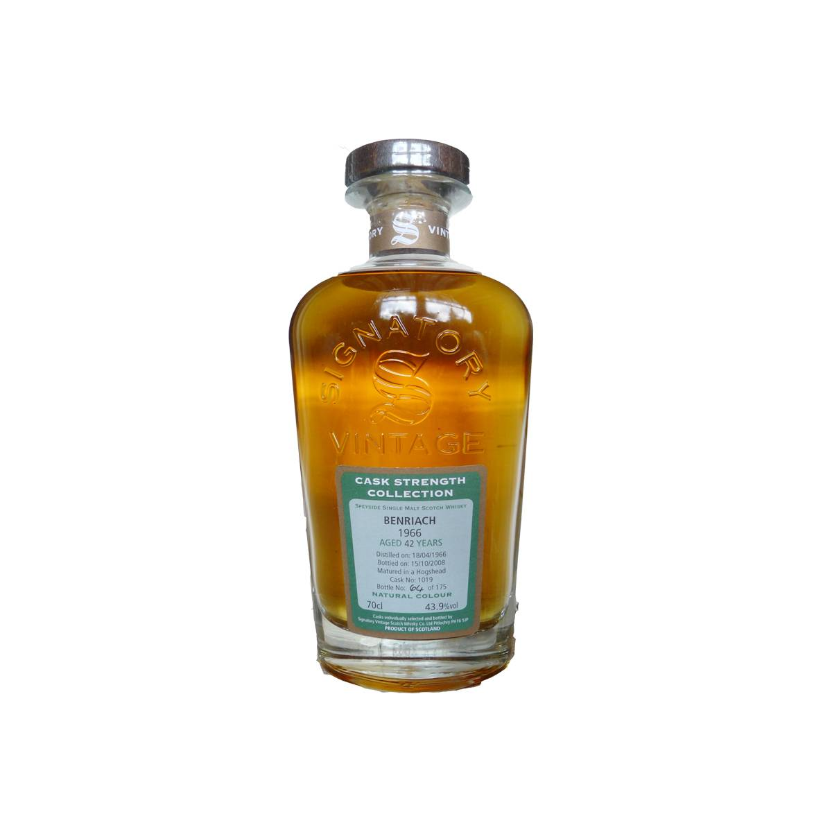 BenRiach Cask Strength Collection 1966 42 Years Single Malt Whisky
