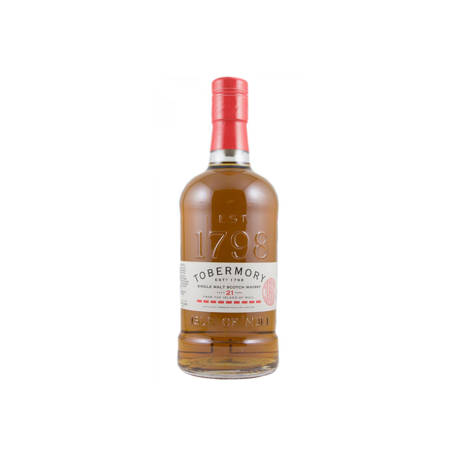 Tobermory 21 Years Single Malt Whisky