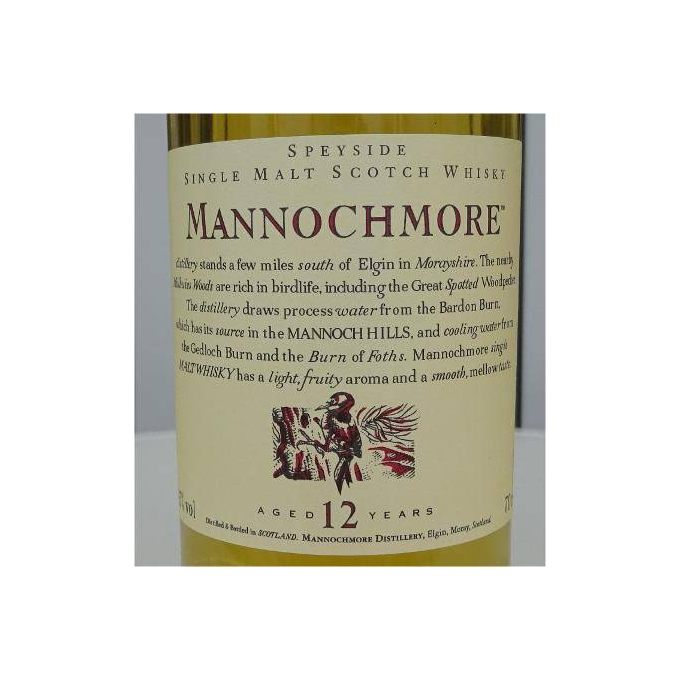 Mannochmore 12 Years Single Malt Whisky 3