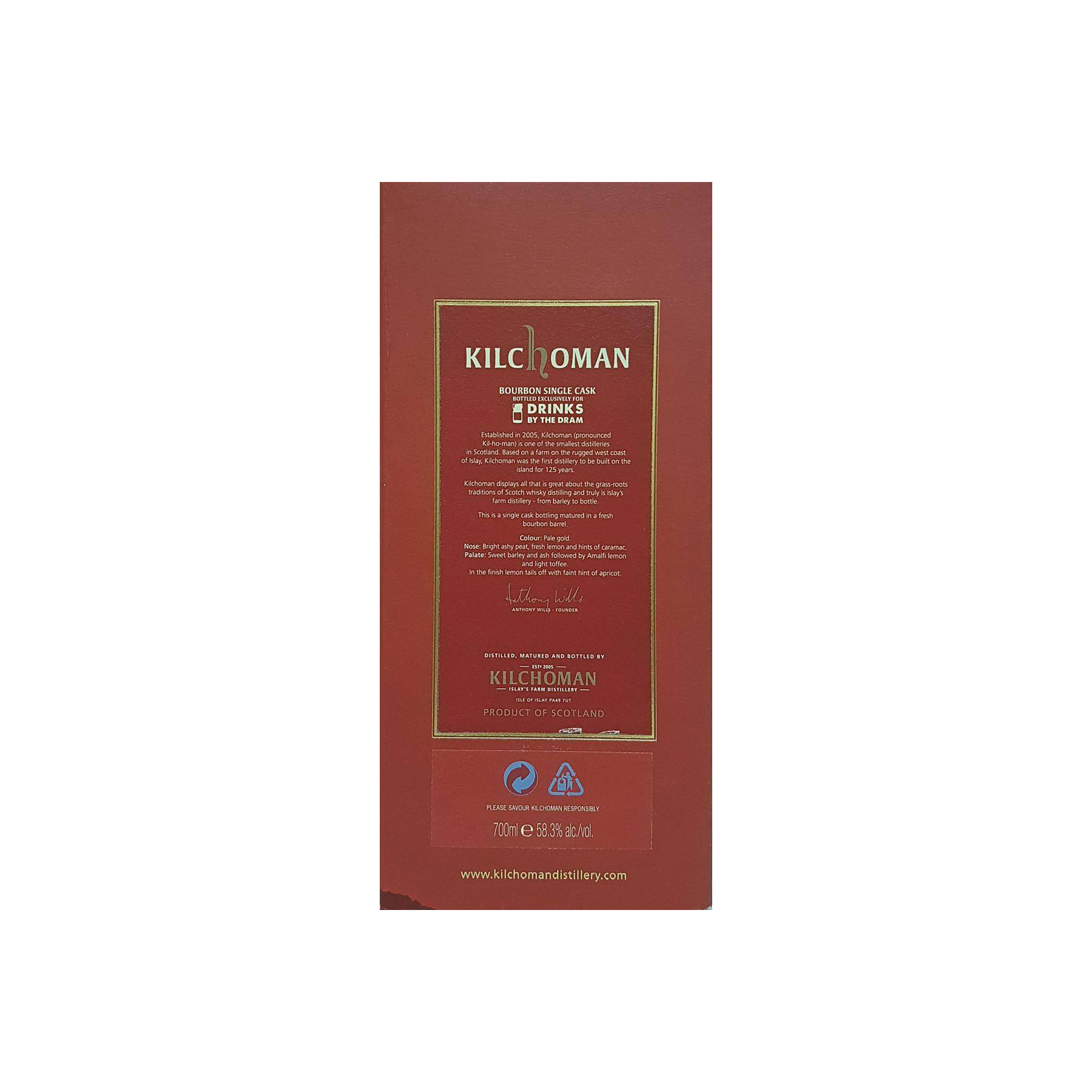 Kilchoman 2011 5 Years Single Malt Whisky 3