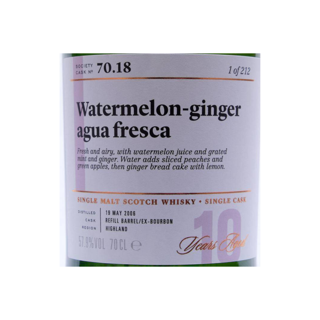 The Scotch Malt Whisky Society 2006 10 Years Single Malt Whisky 2