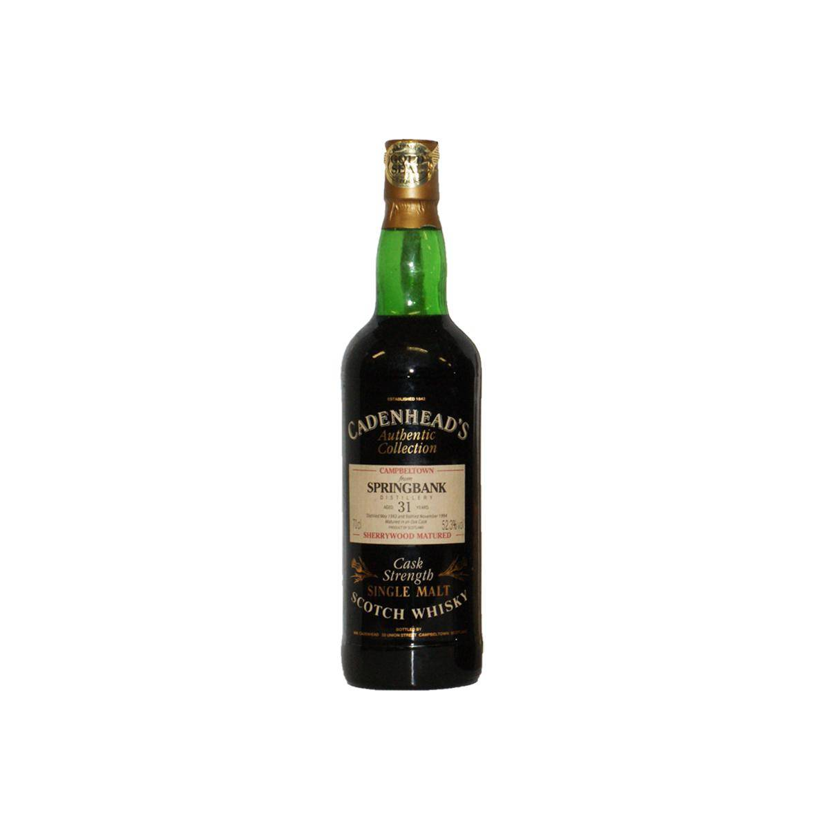 Springbank Authentic Collection 1963 31 Years Single Malt Whisky