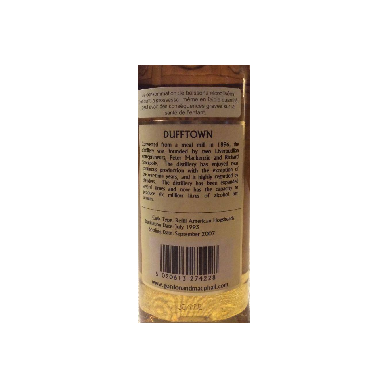 Dufftown Connoisseurs Choice 1993 14 Years Single Malt Whisky 3