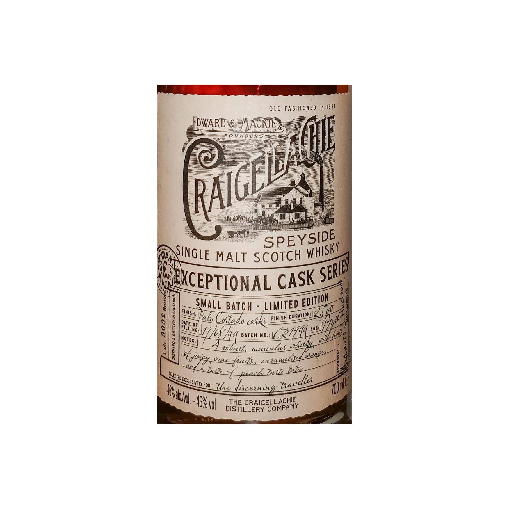 Craigellachie 1999 17 Years Single Malt Whisky 2