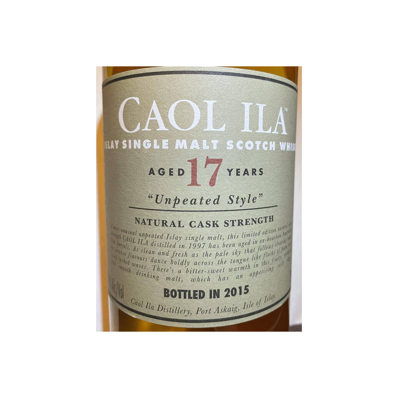 Caol Ila 1997 17 Years Single Malt Whisky 3