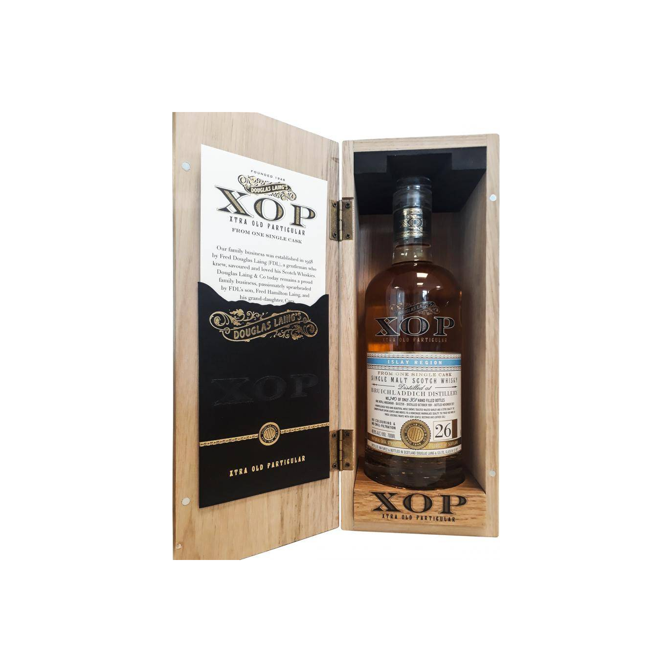 Bruichladdich 1991 26 Years Single Malt Whisky 3