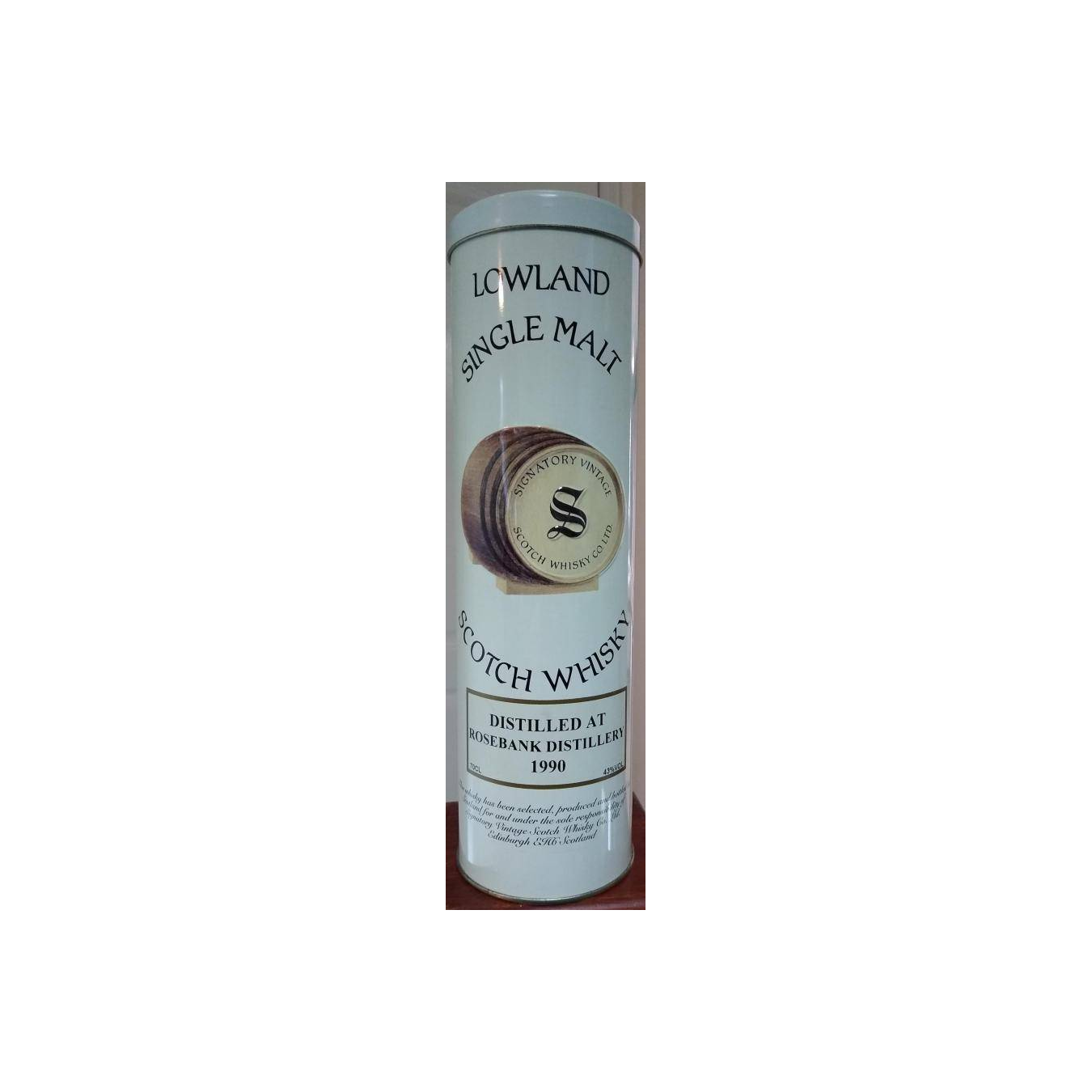 Rosebank Vintage Collection 1990 8 Years Single Malt Whisky 2