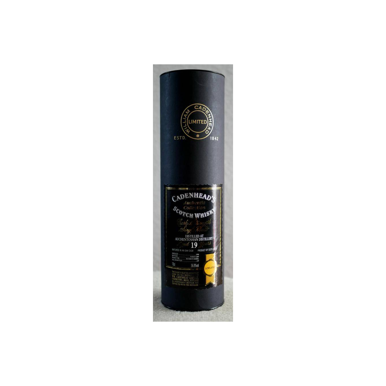 Auchentoshan Authentic Collection 1990 19 Years Single Malt Whisky 2
