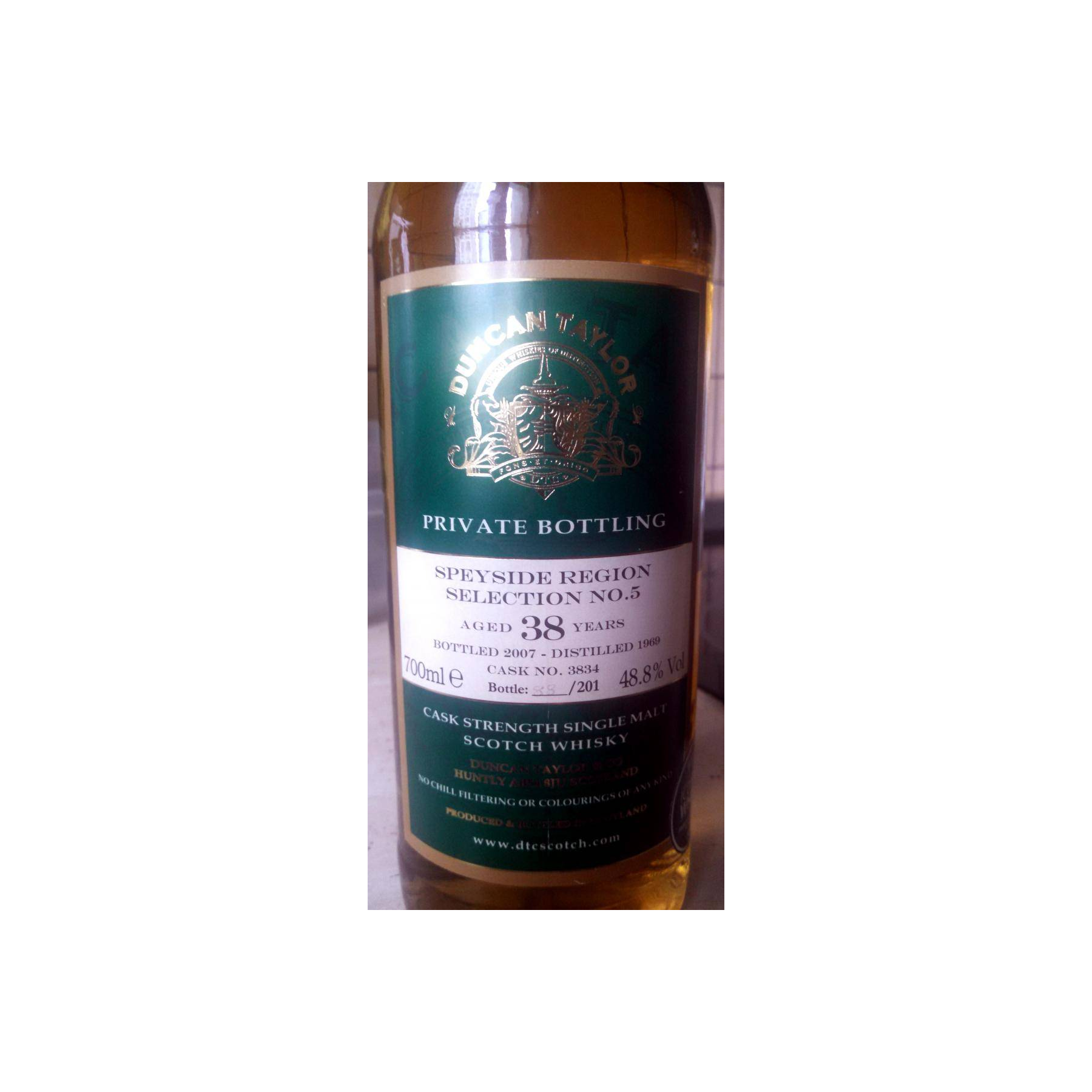 Speyside Region Selection 1969 DT 2