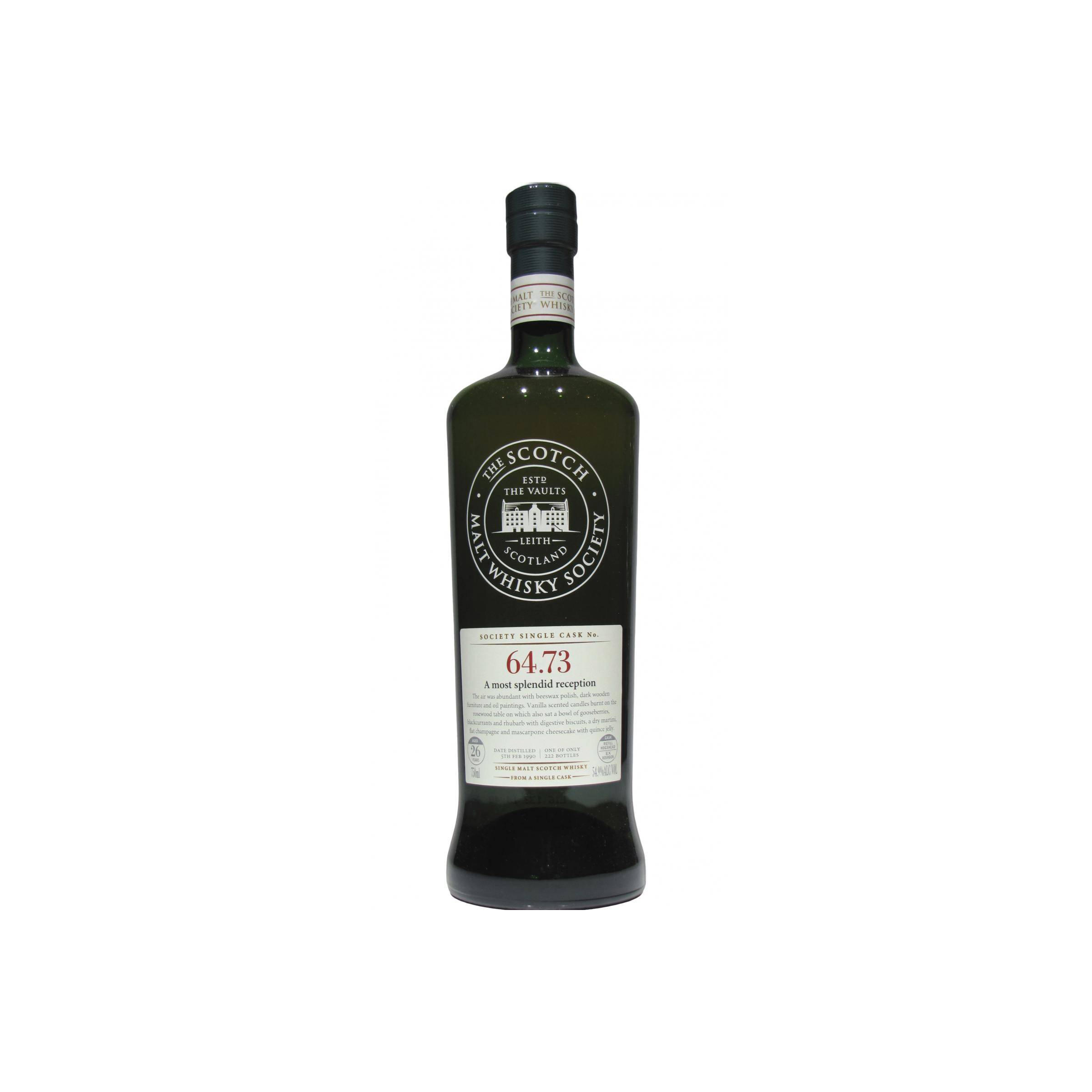 The Scotch Malt Whisky Society 1990 26 Years Single Malt Whisky
