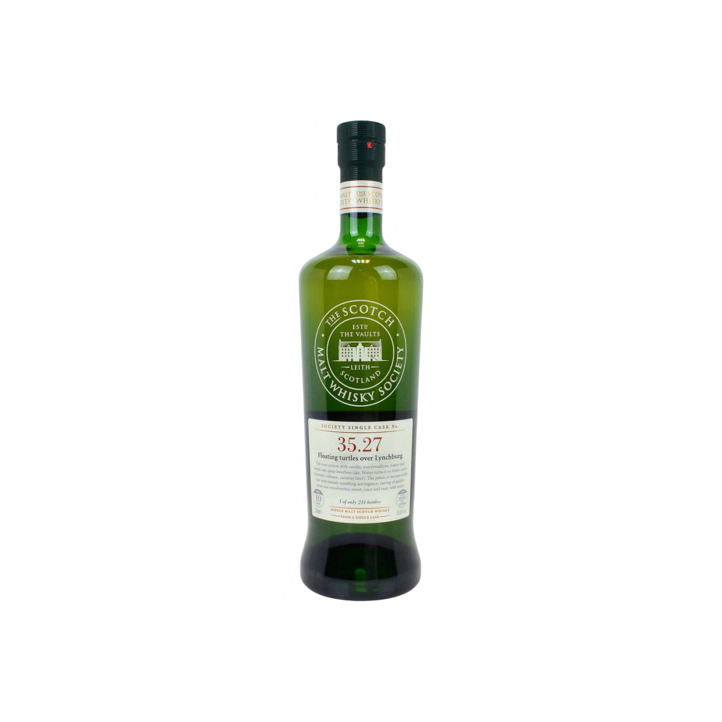 The Scotch Malt Whisky Society 1998 10 Years Single Malt Whisky
