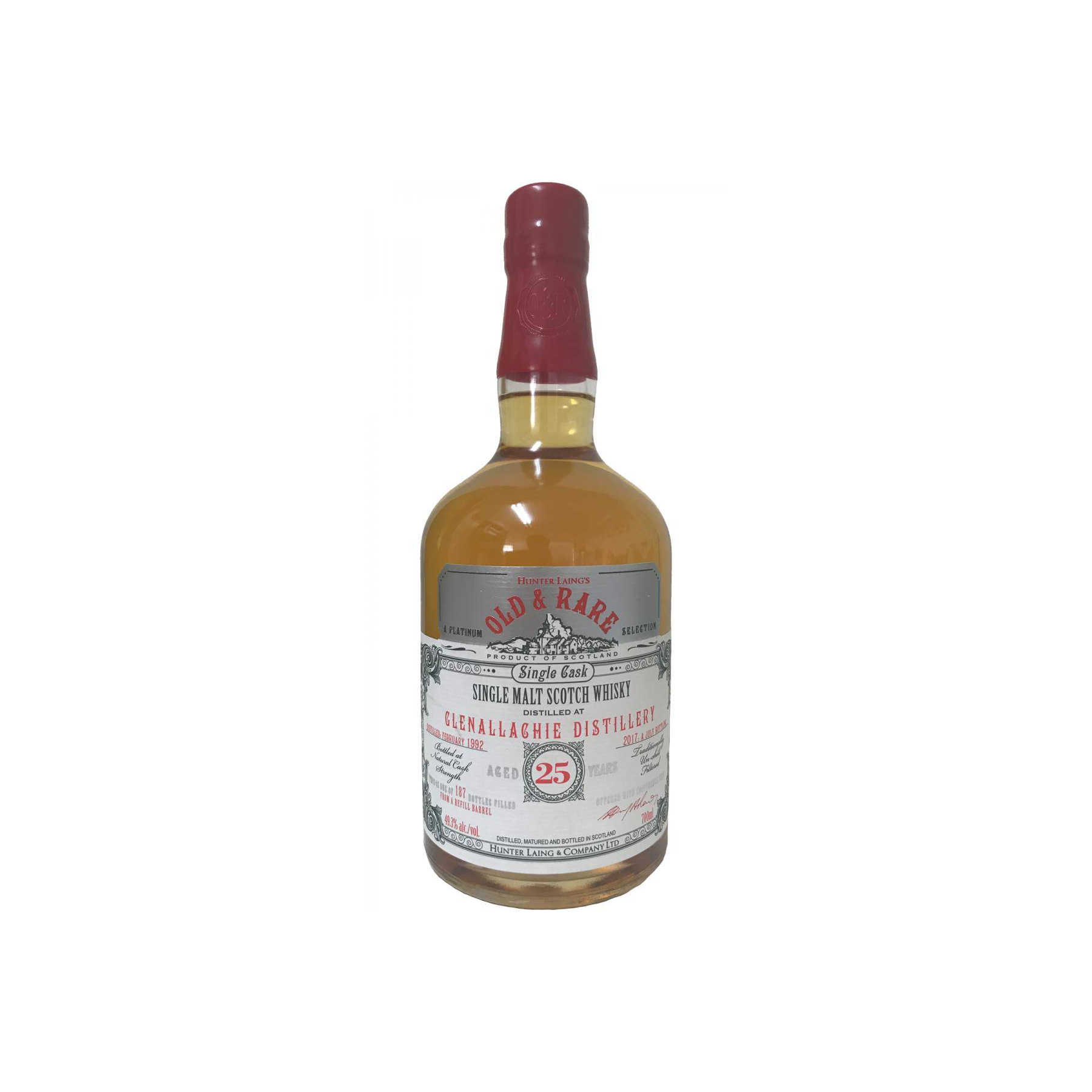 The GlenAllachie 1992 25 Years Single Malt Whisky